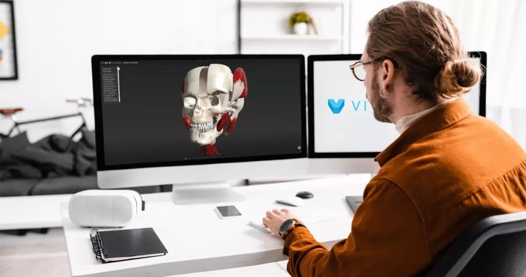 Male Artist 3D Anatomy Image